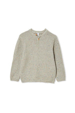 Fleck Knit Henley