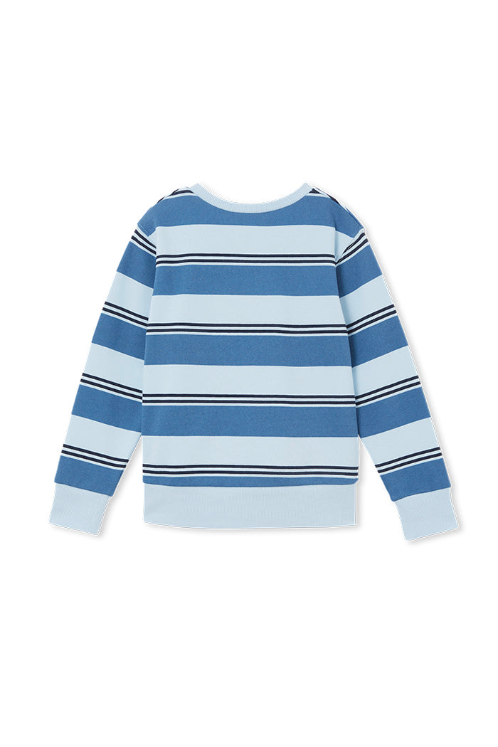 Stripe Fleece Sweat