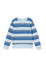 Stripe Fleece Sweat