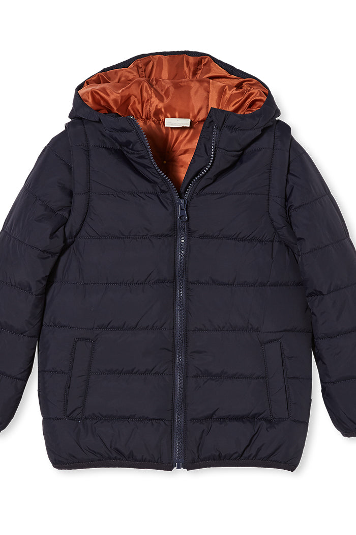 Convertible Puffer Jacket