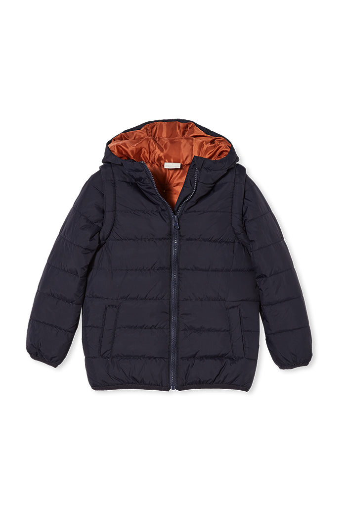 Convertible Puffer Jacket