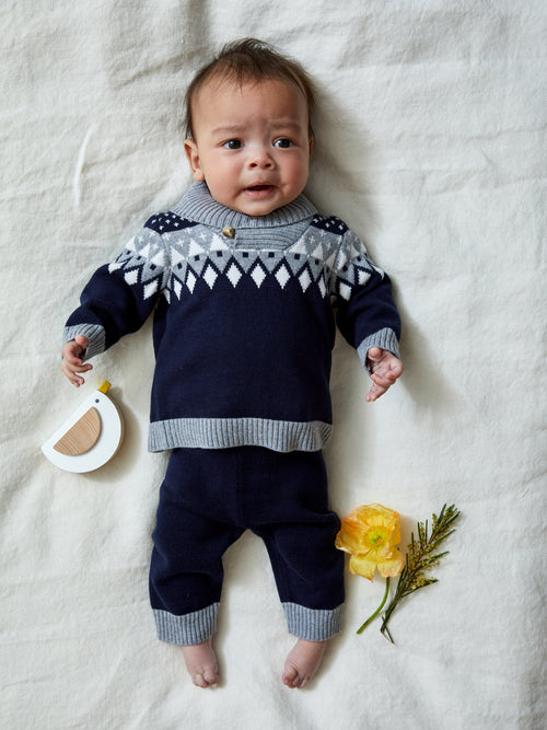 Cotton Knit Alpine Set