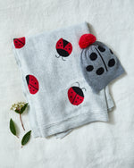 Ladybug Romper Hat Set