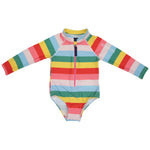 Rainbow Zip Swimsuit