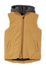 Ochre Puffer Vest