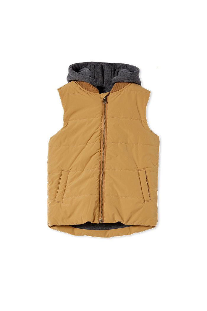 Ochre Puffer Vest