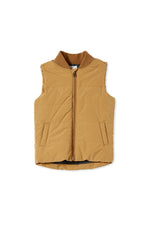 Ochre Puffer Vest