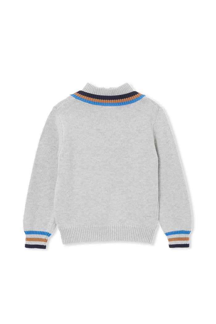 Funnel Tipping Knit Jumper