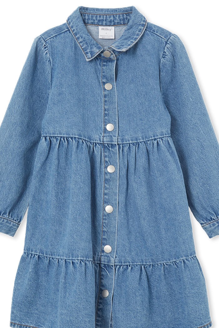 Denim Tired Dress