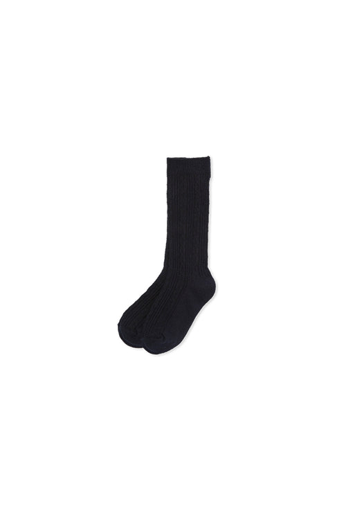 Navy Knee High Socks