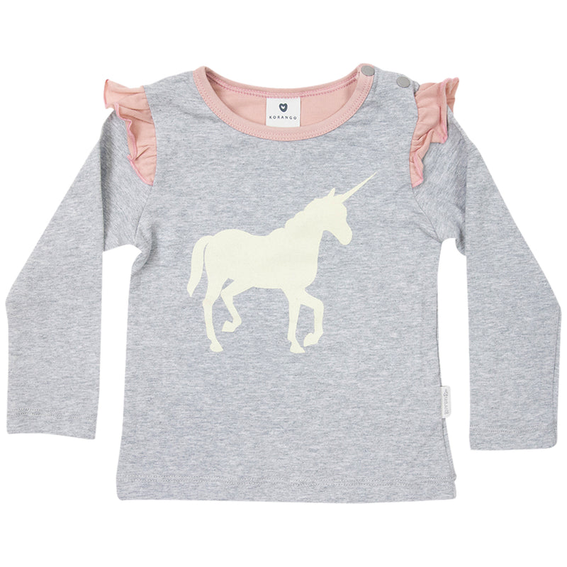 Unicorn Top - Grey
