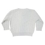Cable Knit Sweater - Grey