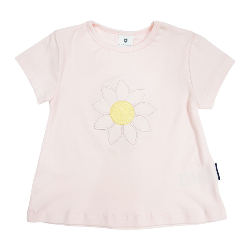 Flower Swing Top - Light Pink