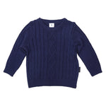 Knit Sweater - Navy