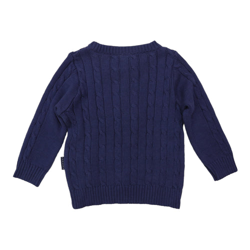 Knit Sweater - Navy