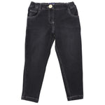 Stretch Jean with Adjustable Waist - Charcoal