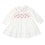 Smocked Dress - Cream