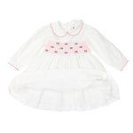 Smocked Dress - Cream