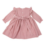 Fine Cable Dress - Pink