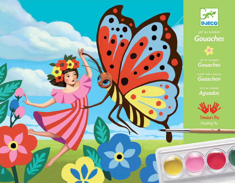 Minuscule Gouaches Set - Butterfly painting set