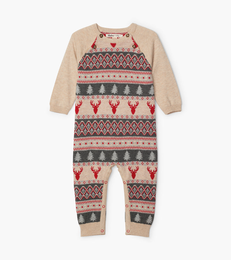 Fair Isle Stage Sweater Romper