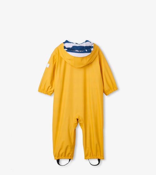 Baby All in One Raincoat - Yellow