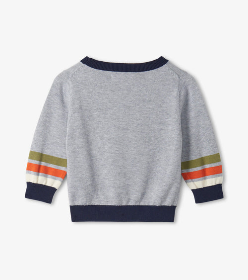 Tractor Baby Sweater