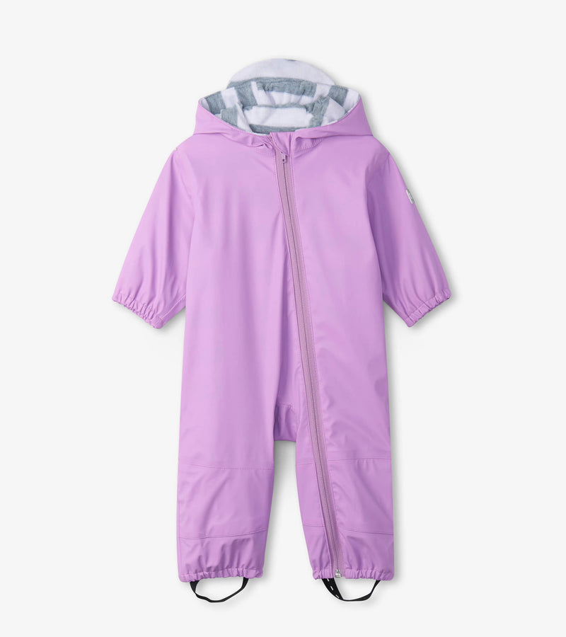 Baby All in One Raincoat - Lilac