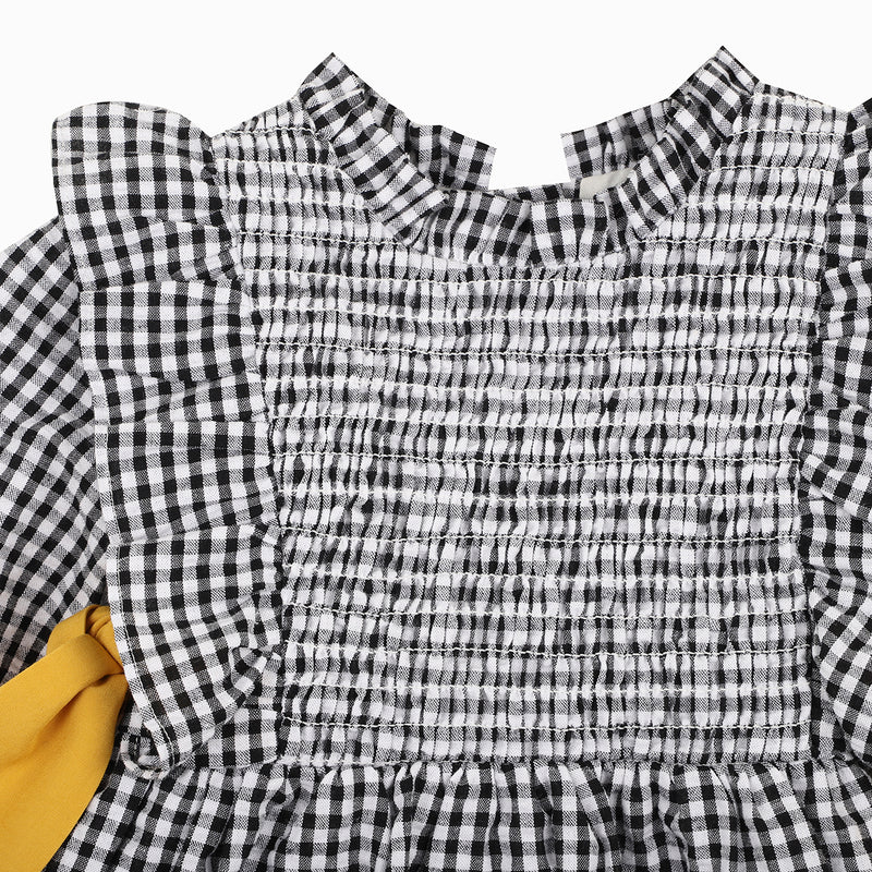 Cotton Tail Check Dress