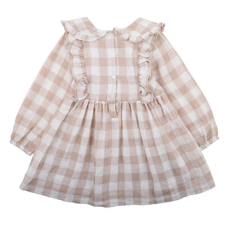 Flutter Gingham Dress