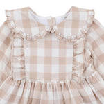 Flutter Gingham Dress