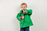 Kids' Raincoat Green