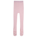 Rib Tights - Pale Pink