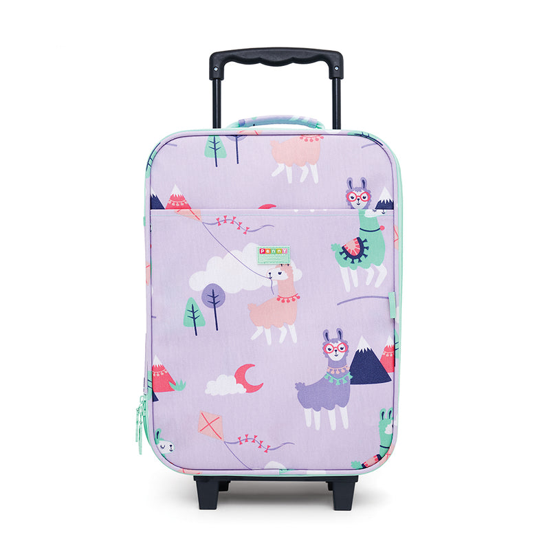 Wheelie Suitcase - Loopy Llama