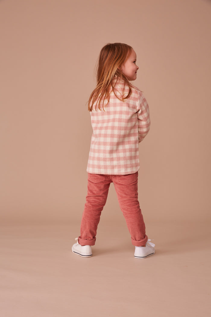 Blush Cord Jean