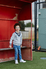 Funnel Tipping Knit Jumper