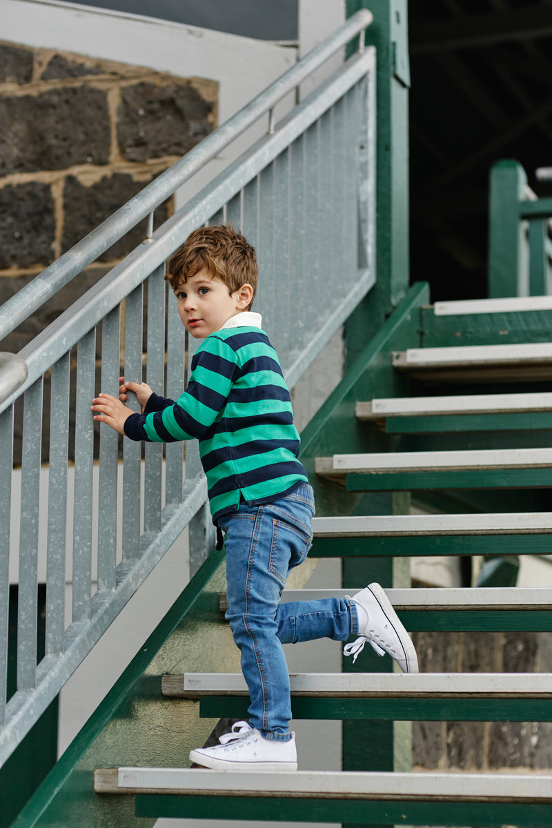 Green Stripe Rugby