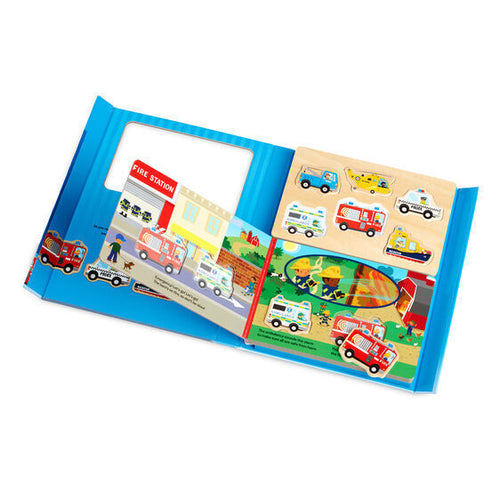Book & Puzzle Play Set - To the Rescue