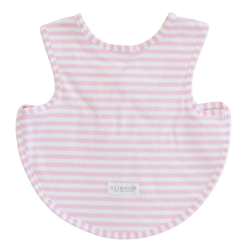 Bib - Arm holes back fastening - Pink