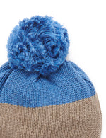 Fisherman's Rib Beanie - Cinnamon and Indigo