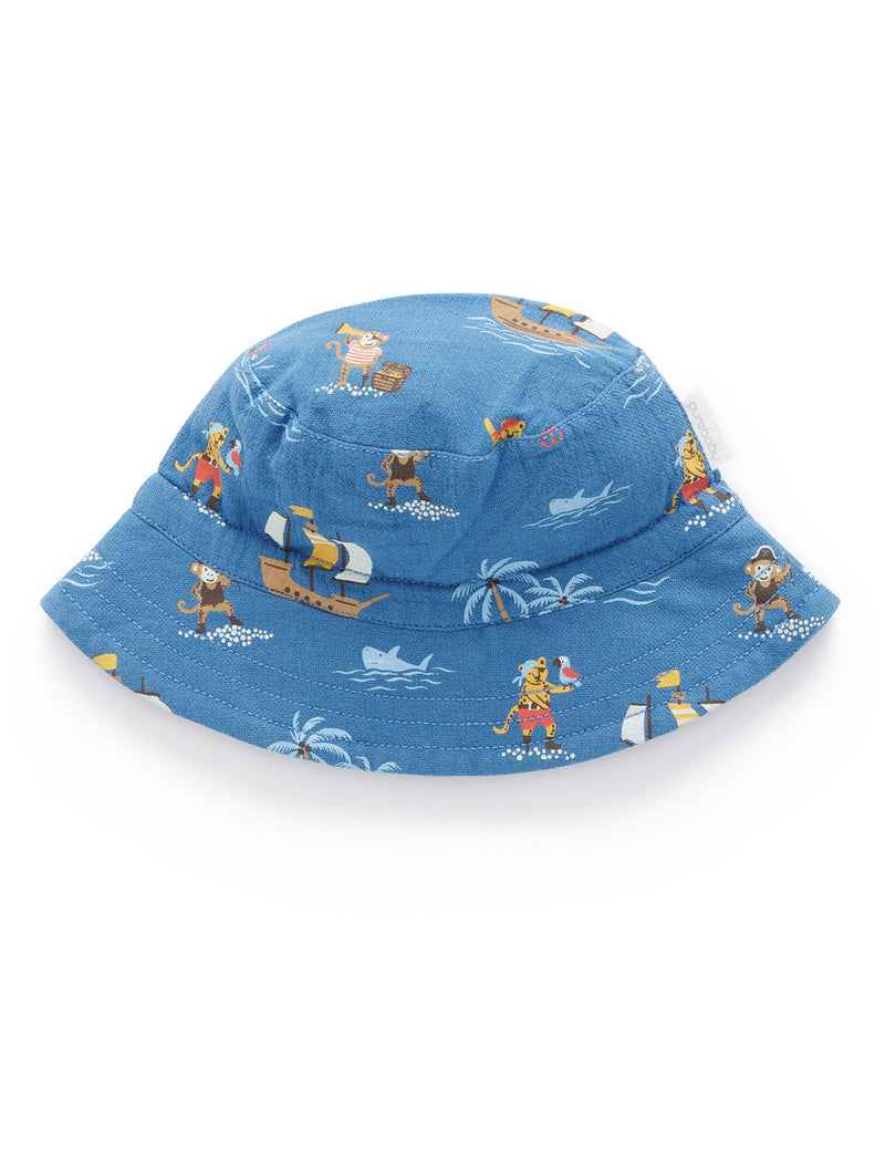 Pirate Printed Bucket Hat