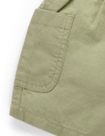 Jungle Linen Blend Shorts