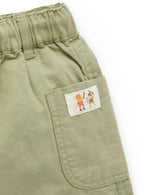 Jungle Linen Blend Shorts