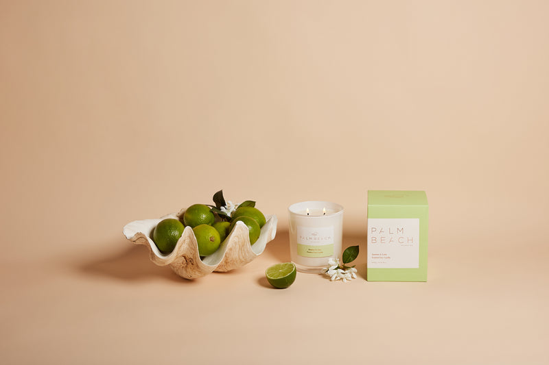 Jasmine and Lime 420g Standard Candle