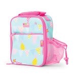 Bento Cooler Bag with Pocket - Pineapple Bunting