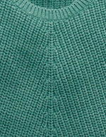 Classic Rib Jumper - Emerald Melange