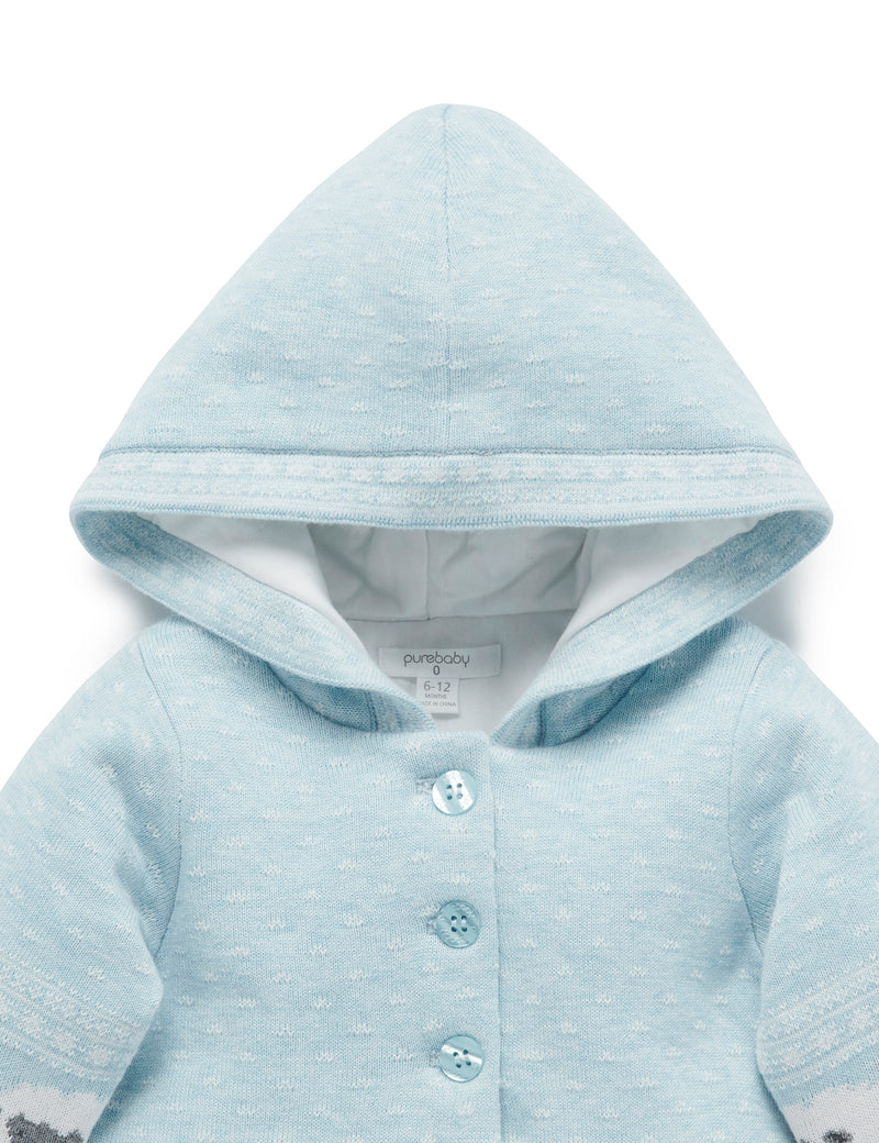 Padded Jacket - Soft Blue