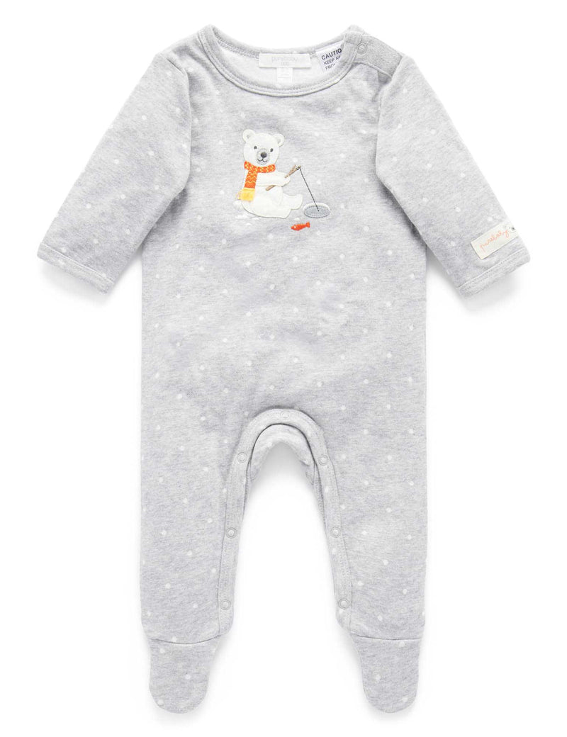 Polar Bear Mini Spot Growsuit