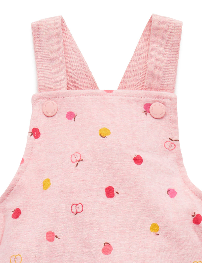 Orchard Apple ruffle Overalls