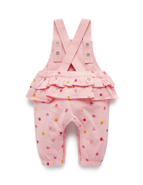 Orchard Apple ruffle Overalls